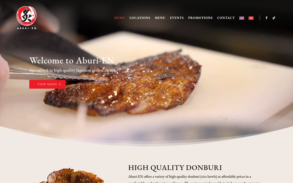 Aburi-EN website